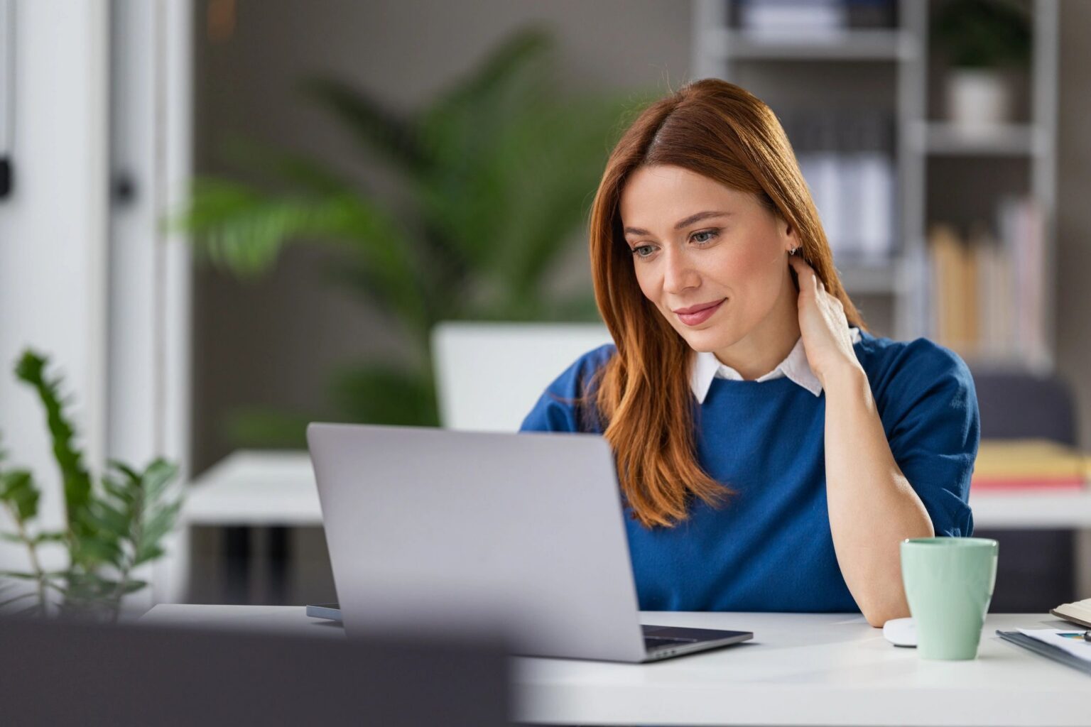 Real estate professional reviewing the Publicly You report process